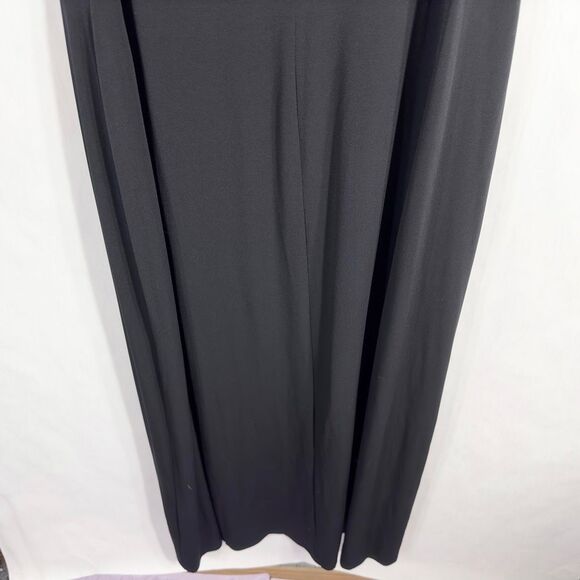 Lane Bryant Plus Size 28 Maxi Dress Black Beaded Rhinestones Stud Sleeveless 672 - Picture 8 of 10